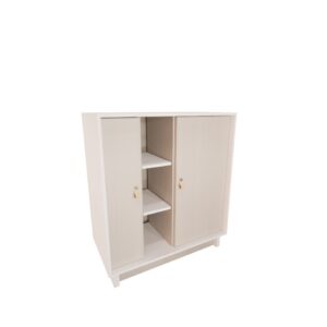 KATAK 白色兩門收納櫃 1000W x 450D x 1100Hmm