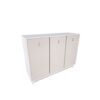 KATAK 白色三門收納櫃 / 邊櫃 900W x 450D x 1100Hmm